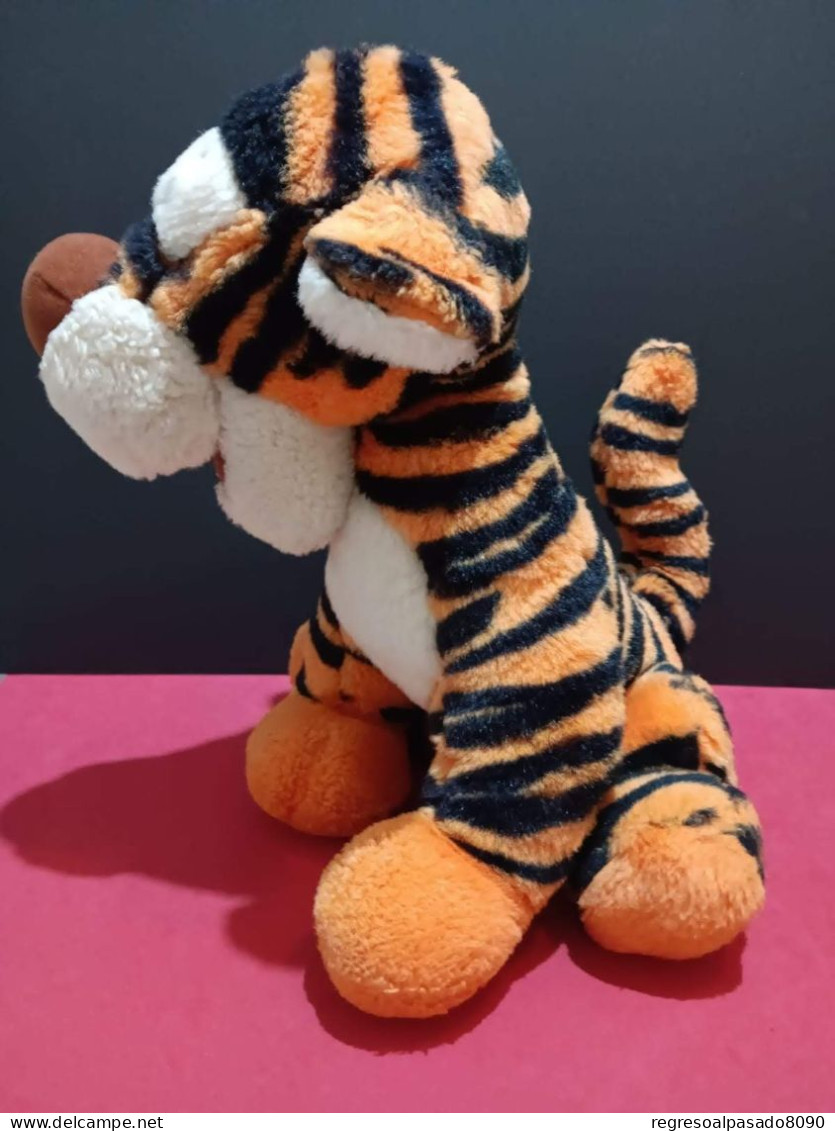 Antiguo Peluche Tiger Serie Winnie Poh Procedente De Disney Land Disney World Usa Años 70/80 - Plüschtiere