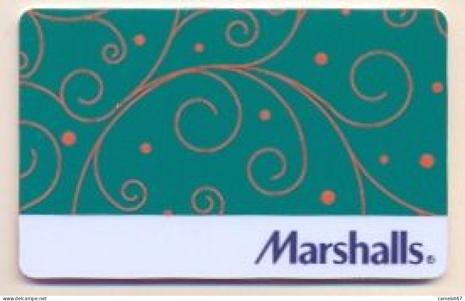 Marshalls, U.S.A., Carte Cadeau Pour Collection, Sans Valeur, # Marshalls-75 - Gift And Loyalty Cards