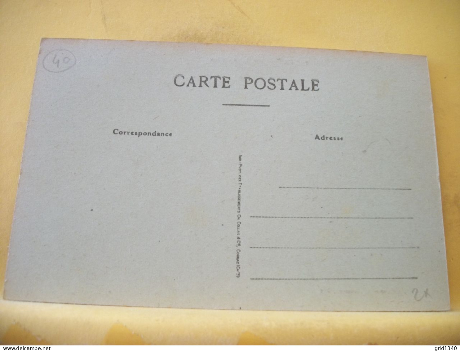 40 1888 CPA - 40 MEZOS - HOTEL DES POSTES - ANIMATION - Post & Briefboten