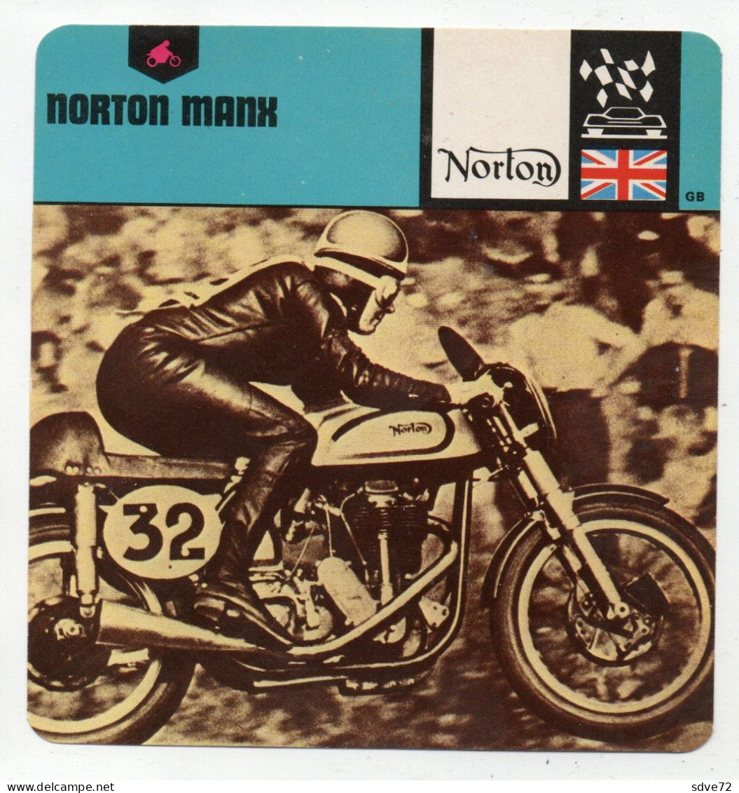 FICHE MOTO - NORTON MANX - Motorräder