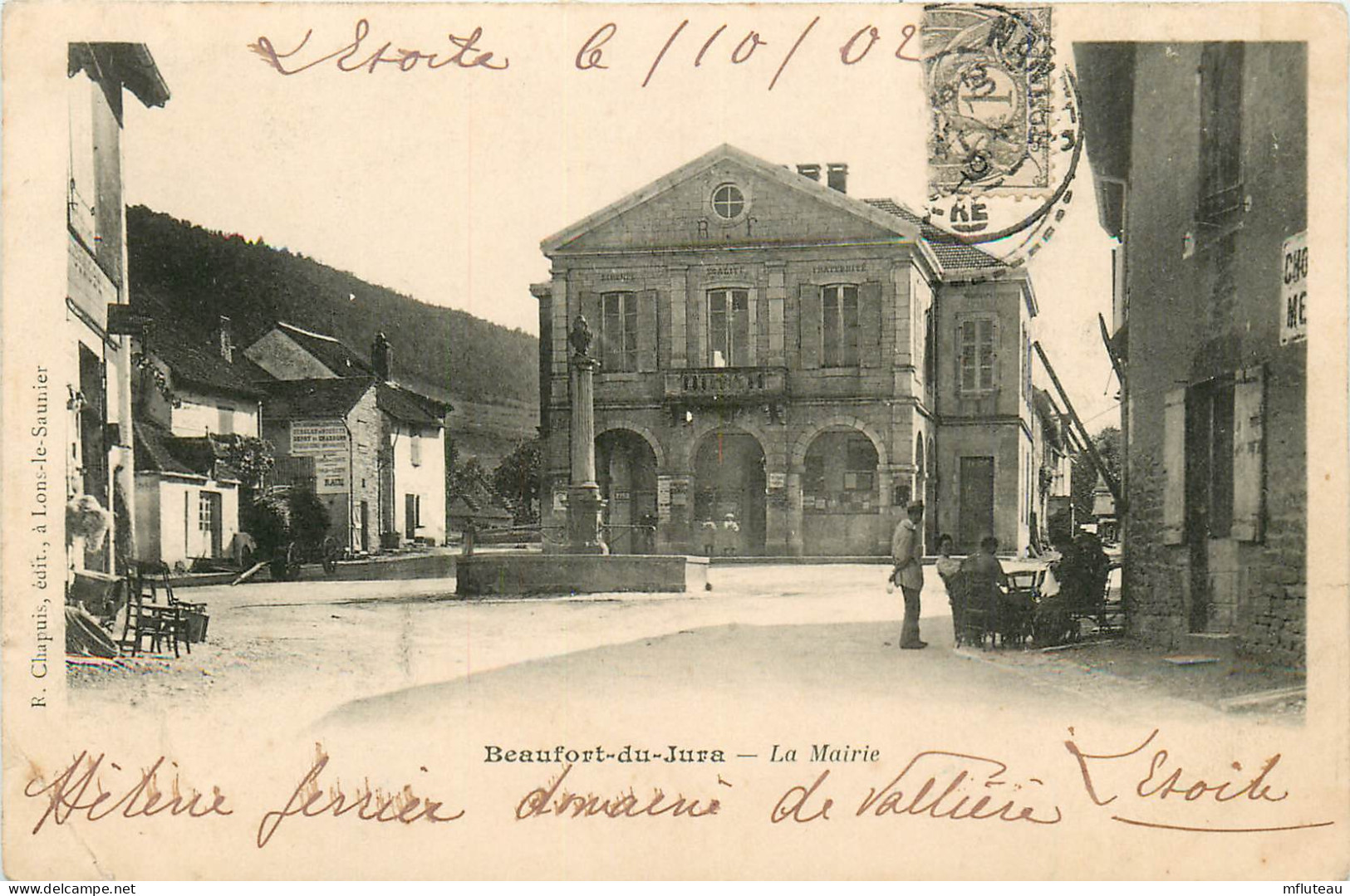 39* BEAUFORT DU JURA  La Mairie       RL23,1818 - Beaufort