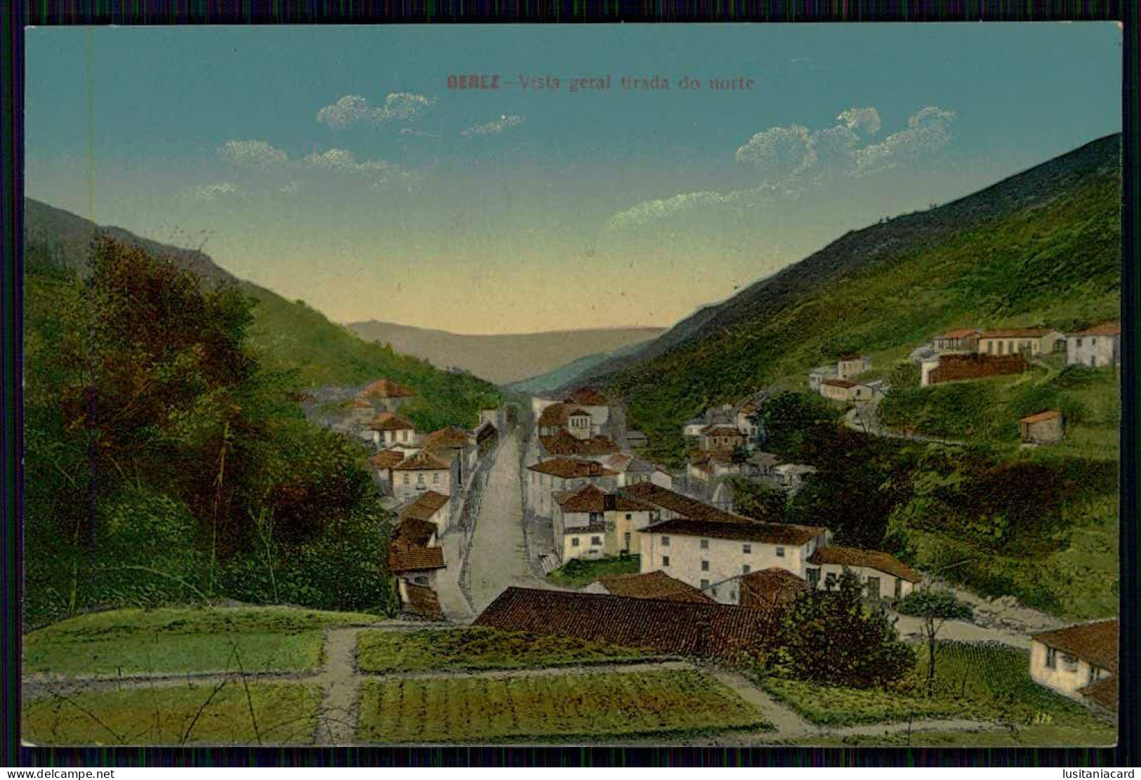 TERRAS DE BOURO - GERÊS - Vista Geral Tirada Do Norte.   Carte Postale - Braga