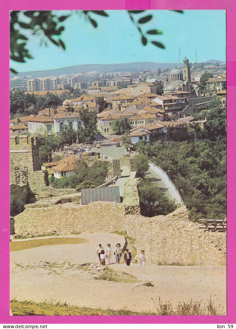 308687 / Bulgaria - Veliko Tarnovo - Tsarevets Fortress Panorama City Church PC 1993 USED 1 Lv. Donkey Âne Commun - Donkeys