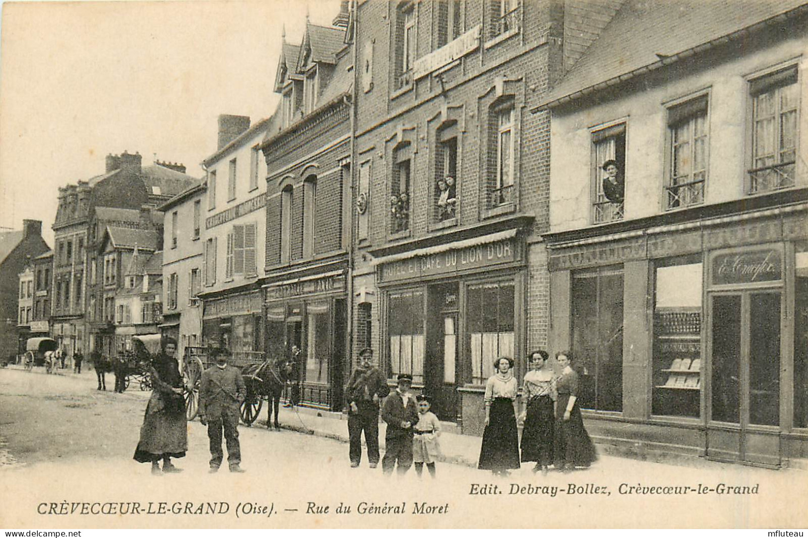 60* CREVECOEUR LE GRAND  Rue Du General Morel         RL35.0067 - Crevecoeur Le Grand
