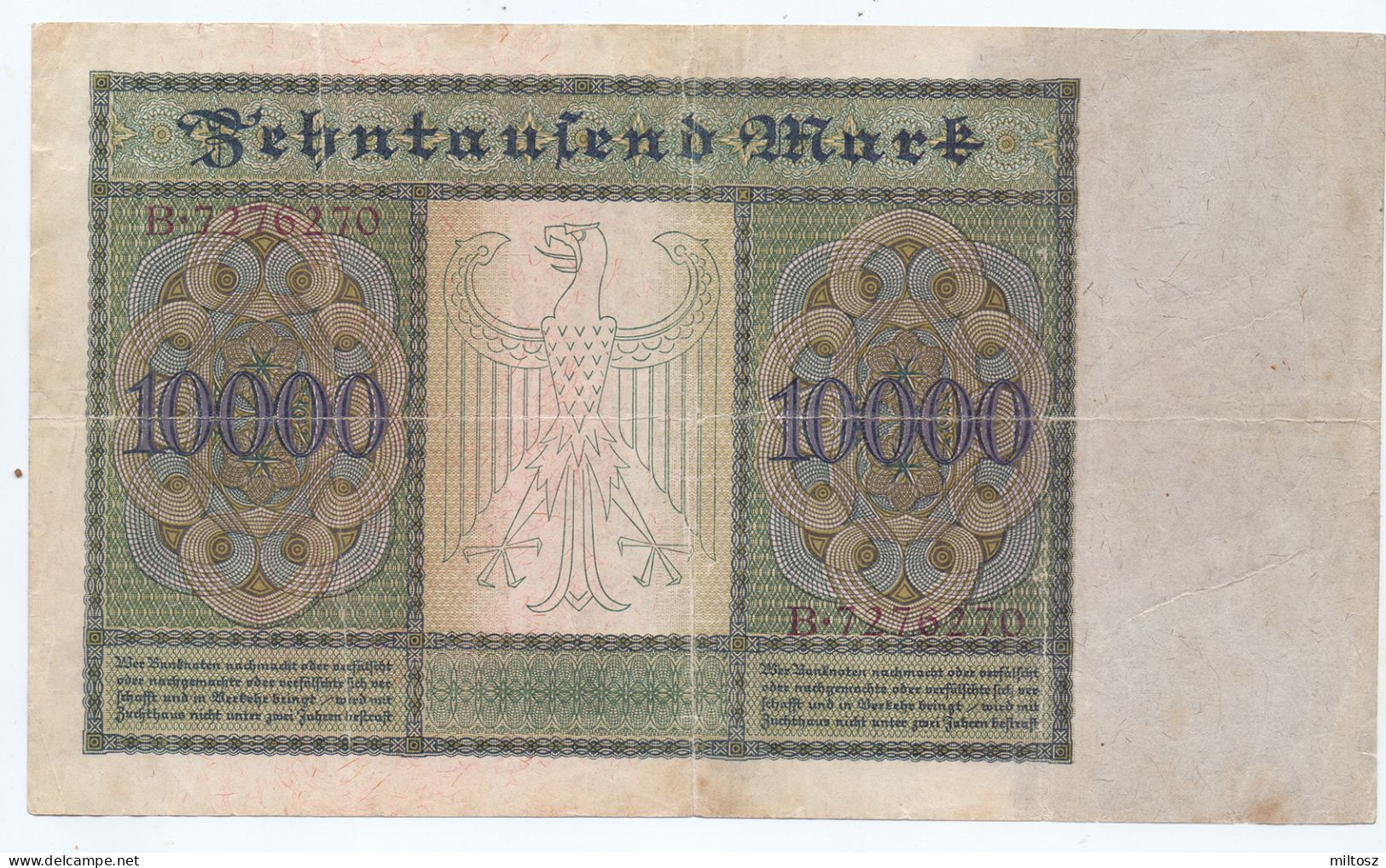 Germany 10.000 Mark 1922 - 10.000 Mark