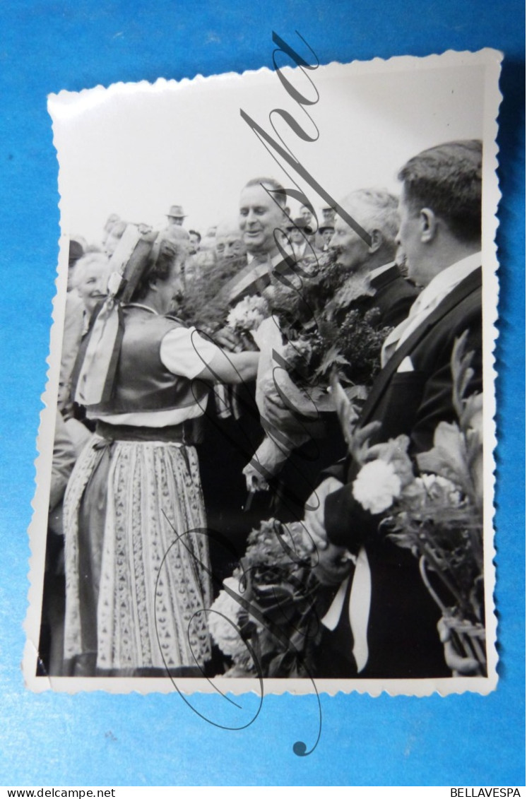 Blanden  4 x foto  Tirolers inhuldiging van de Burgemeester  Oud-Heverlee