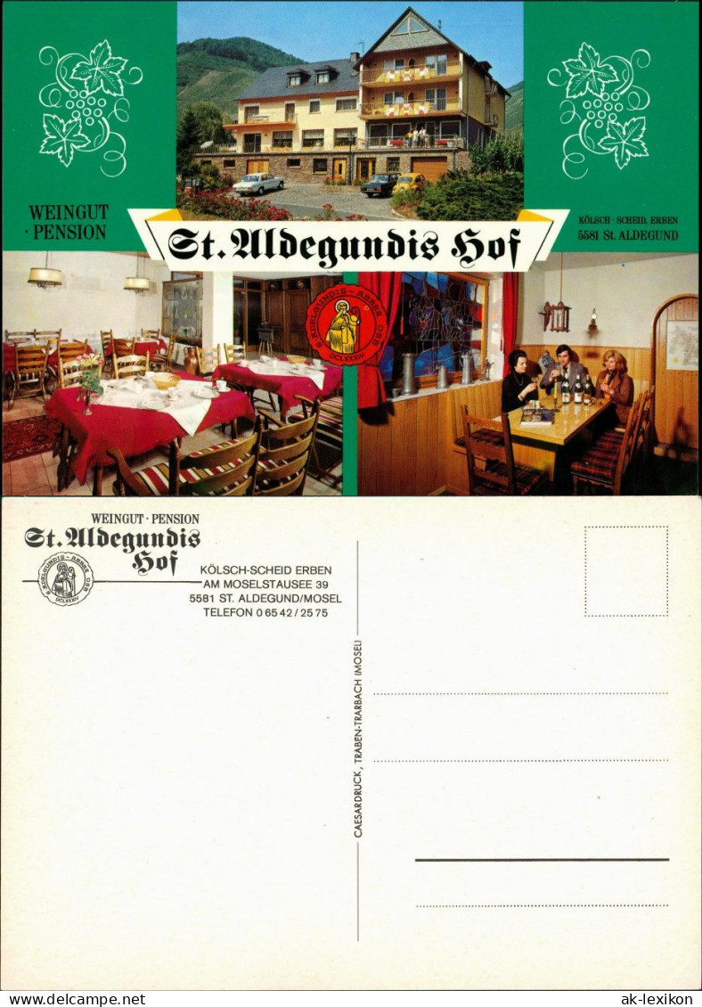 Sankt Aldegund WEINGUT PENSION St. Aldegundis Hof Am Moselstausee 1970 - Simmern
