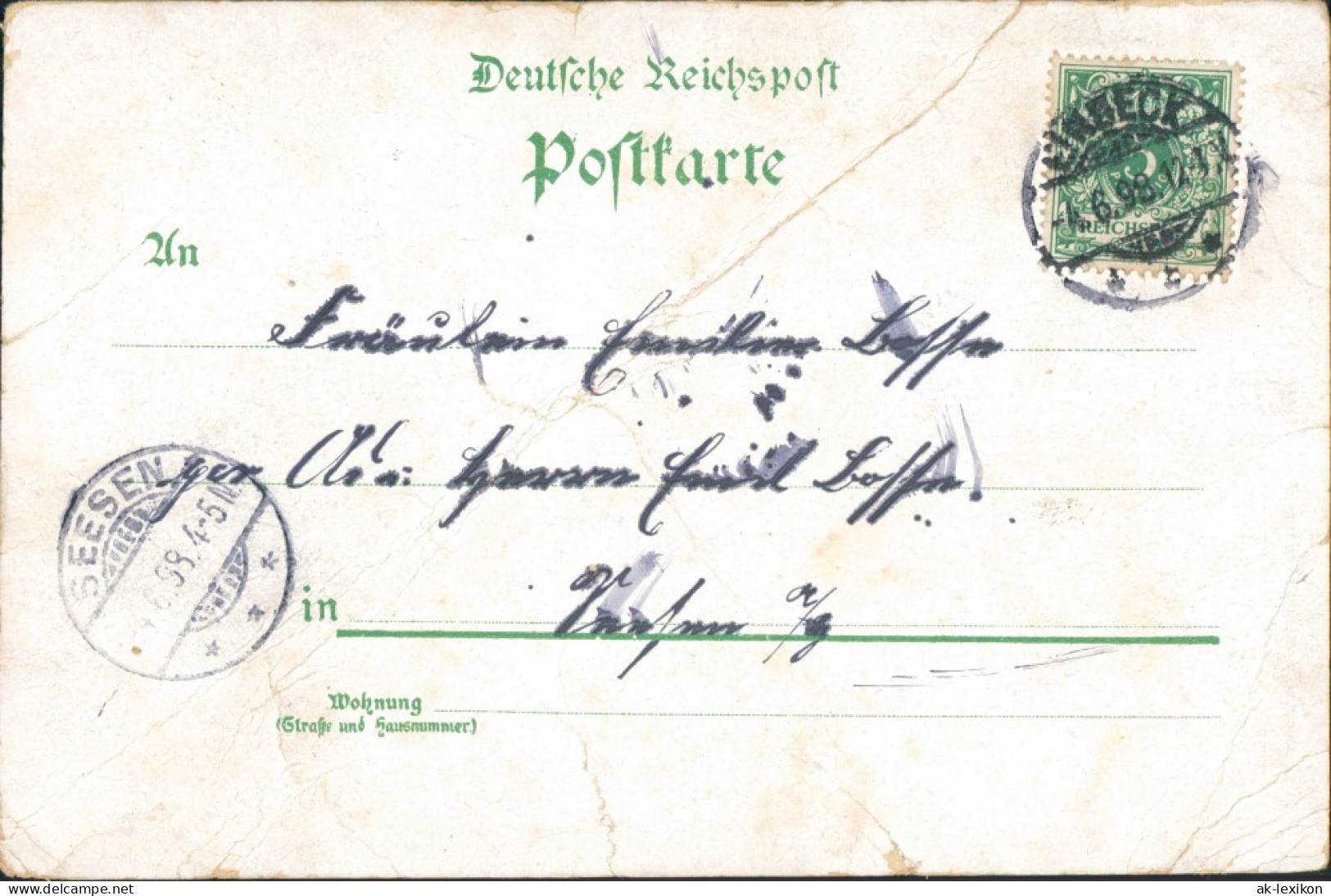 Ansichtskarte Litho AK Einbeck Gruss Von Der Hube Gasthaus MB 1898 - Einbeck