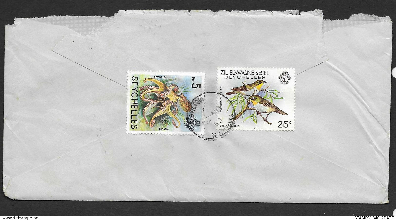 00462/ Seychelles 1983 Cover Birds Issues Short Set Nice Cover - Seychelles (...-1976)