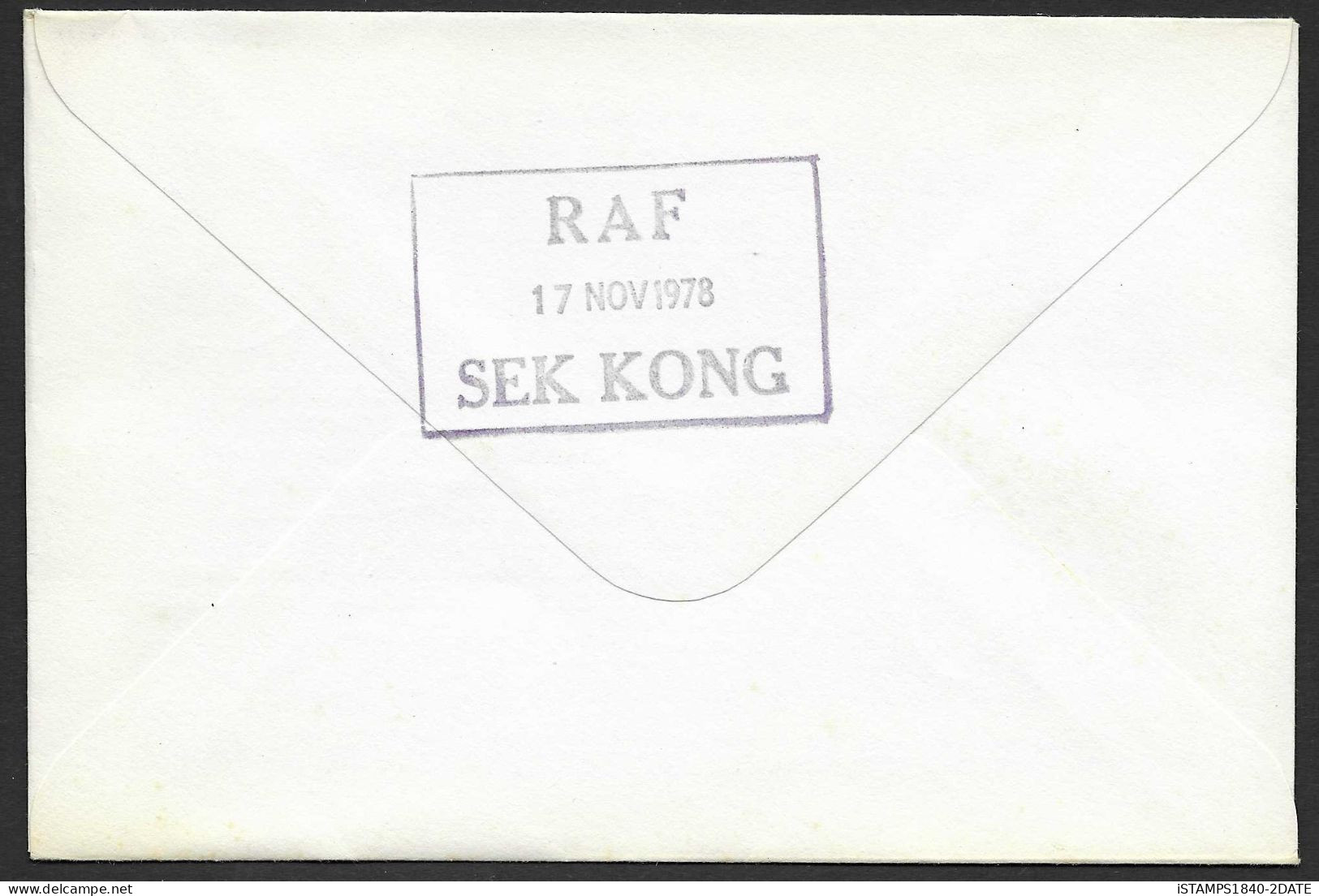 00465/ Hong Kong 1978 Special Event Cover R.A.F. Opening Of Sek Kong Station, - Brieven En Documenten