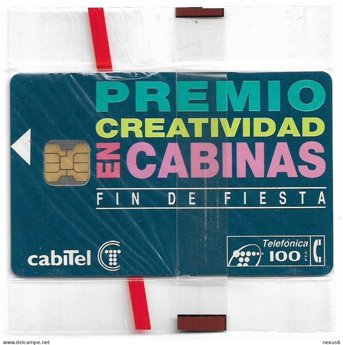 Spain - Telefónica - Premio Creatividad En Cabinas (La Kabutzia) - P-054 - 04.1994, 100PTA, 2.500ex, NSB - Emissioni Private