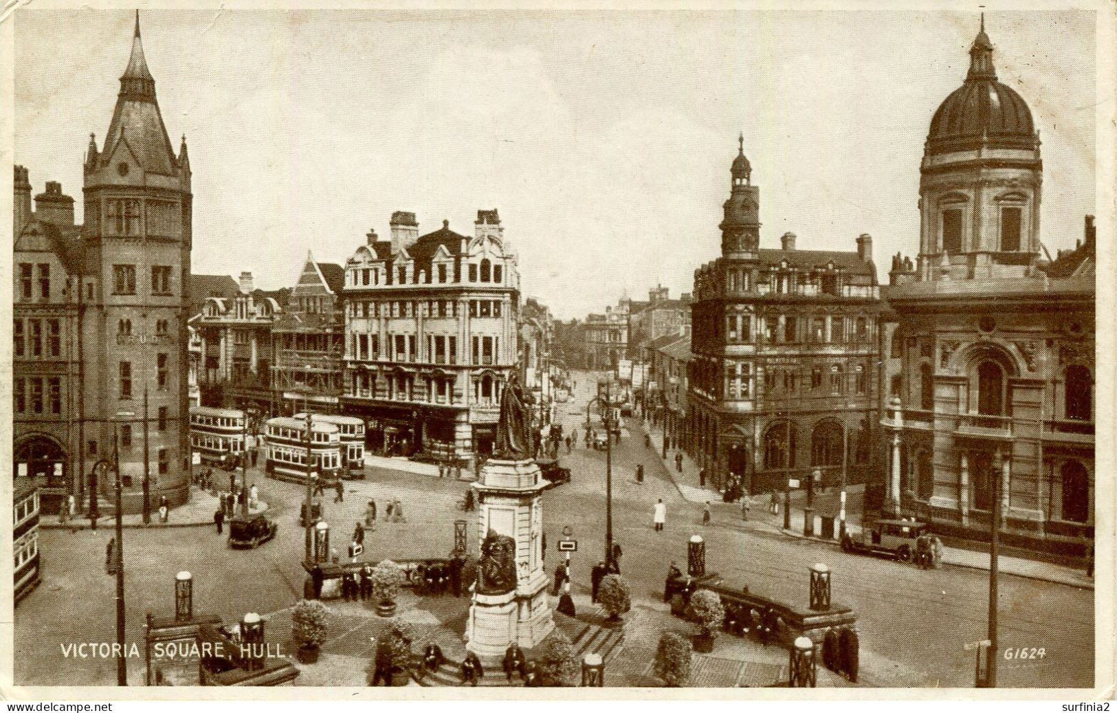 EAST YORKS - HULL - VICTORIA SQUARE  Ye584 - Hull