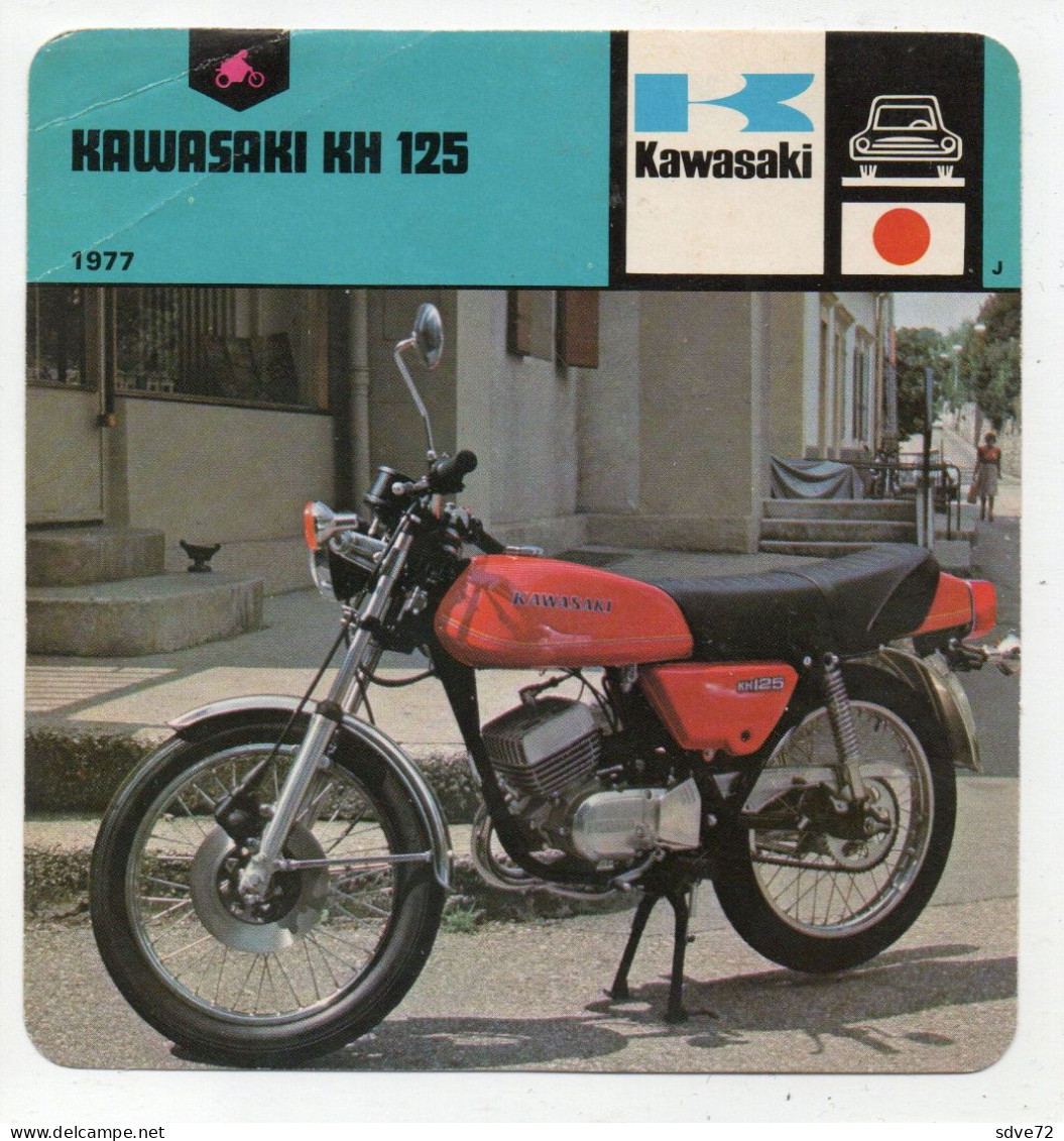 FICHE MOTO - KAWASAKI KH 125 - Motos