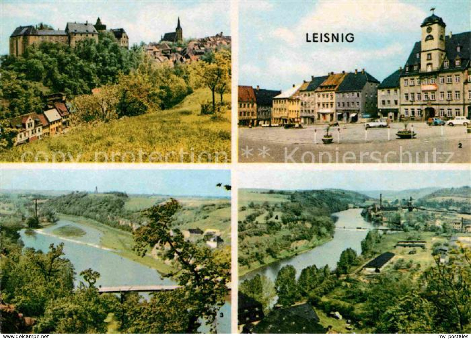 72656969 Leisnig Burg Markt Mulde Mit Tragnitz  Leisnig - Leisnig