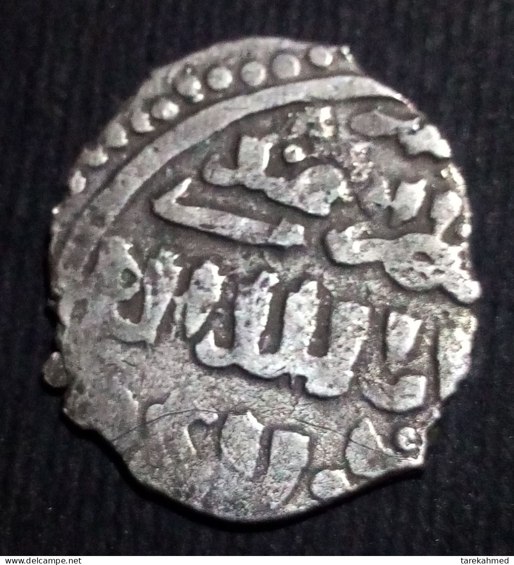 Mamluke Sultan Al-Nasir Muhammad I, 741AH -1341AD, Rare Silver Dirham ..victory Issue. 2.65 Gm . 21 Mm., Gomaa - Islamiche