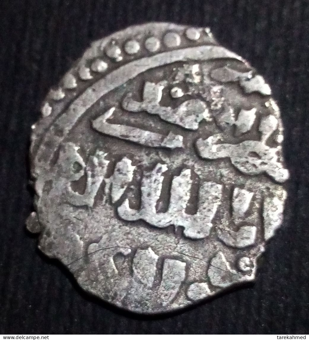 Mamluke Sultan Al-Nasir Muhammad I, 741AH -1341AD, Rare Silver Dirham ..victory Issue. 2.65 Gm . 21 Mm., Gomaa - Islamitisch