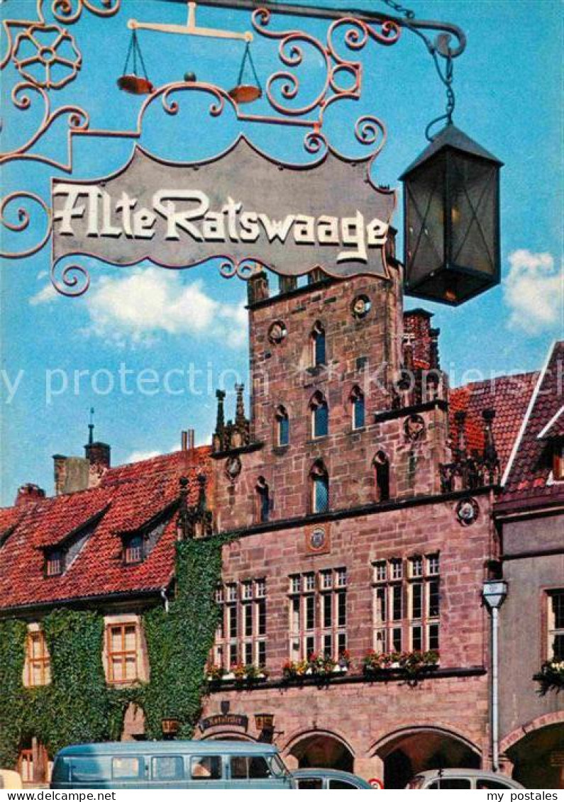 72656857 Lemgo Rathaus Gasthaus Alte Ratswaage Lemgo - Lemgo