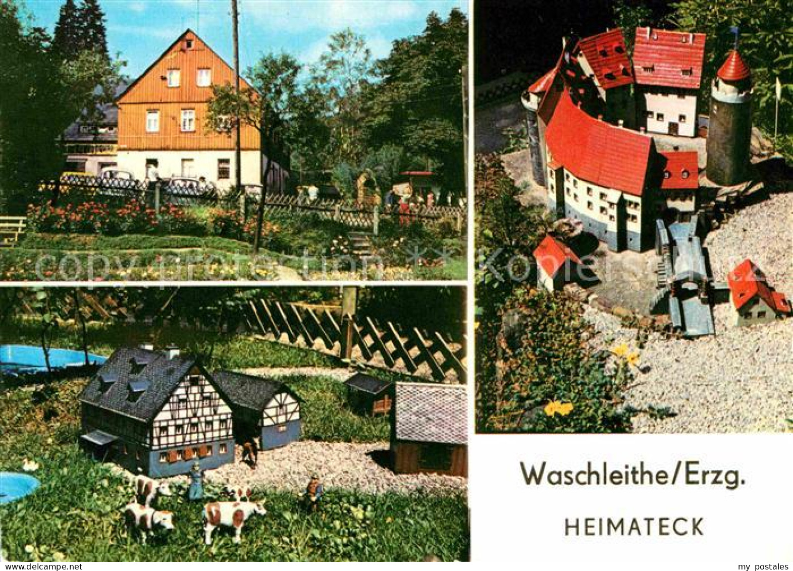 72655778 Waschleithe Heimateck Miniaturbauten Beierfeld Erzgebirge - Gruenhain