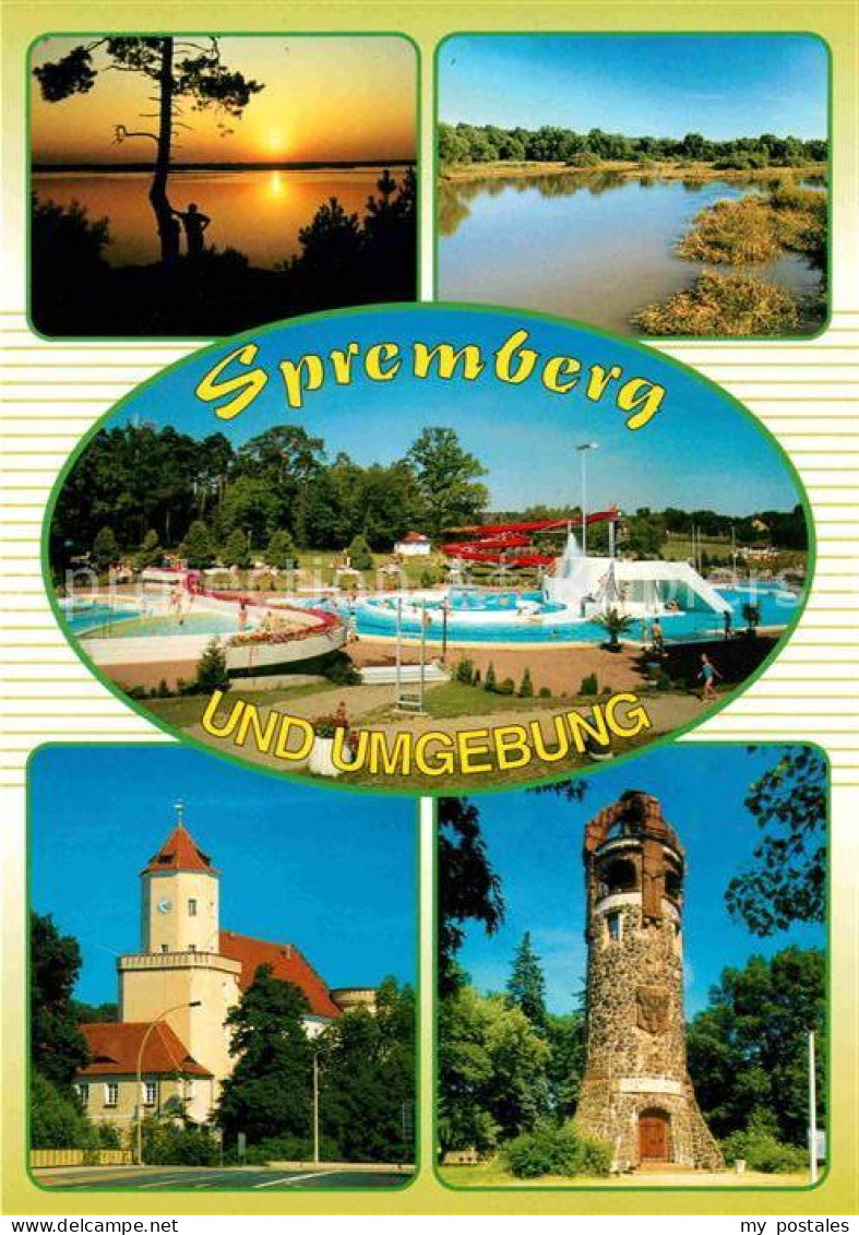 72655741 Spremberg Niederlausitz Freibad Schloss Bismarckturm Spremberg Grodk - Spremberg