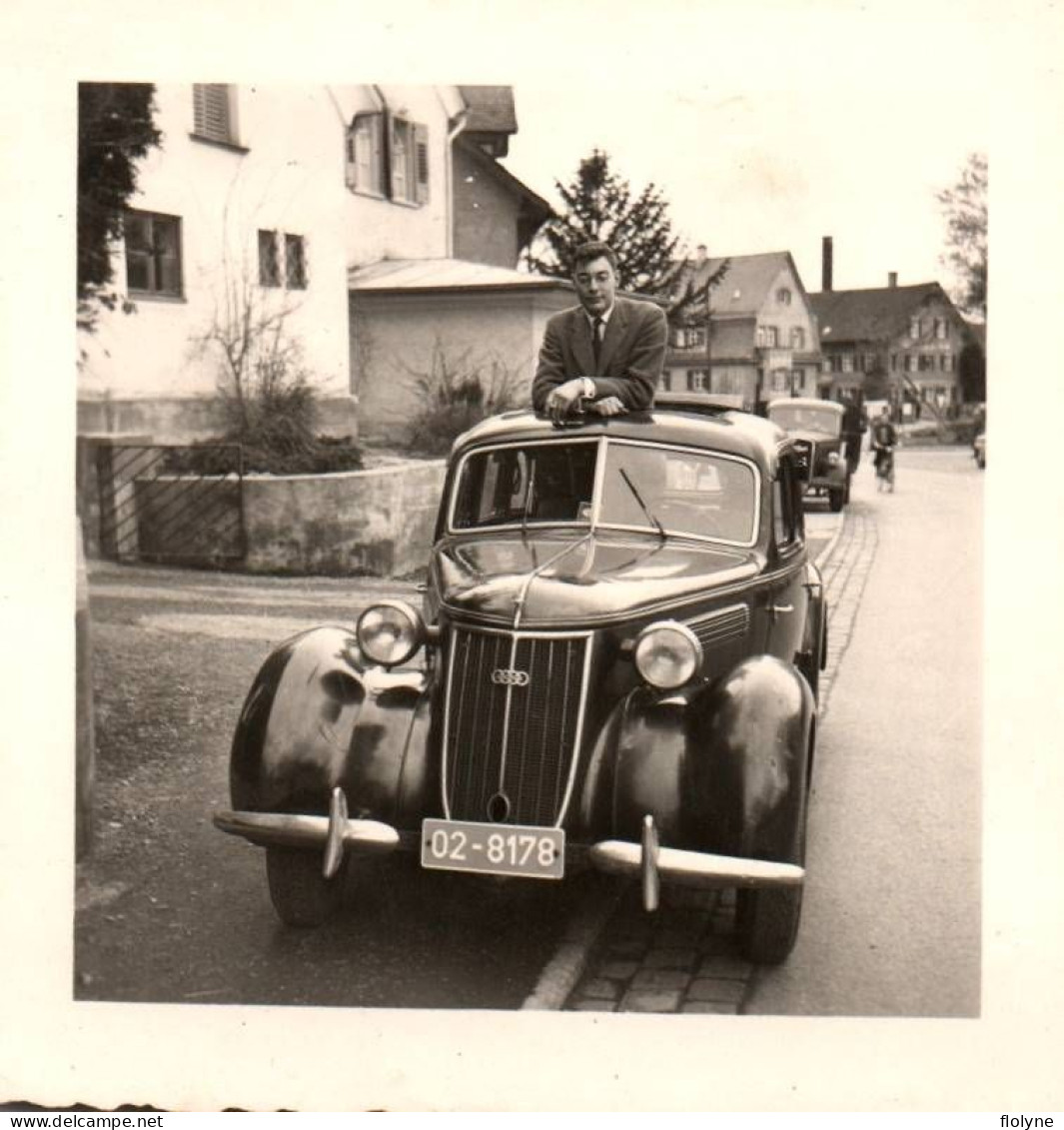 Automobile - Photo Ancienne Originale - Voiture De Marque WANDERER W 23 - 6,5x6,5 Cm - Voitures De Tourisme