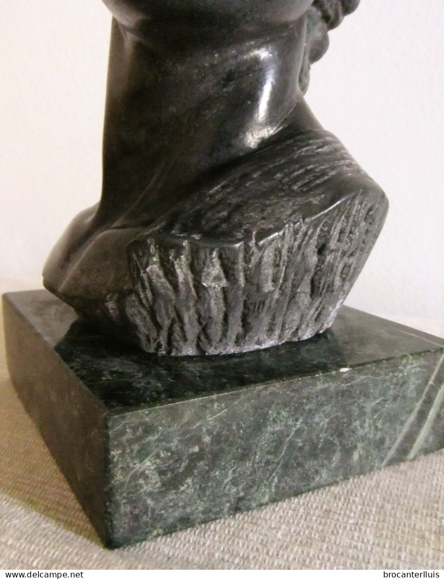 BUSTO DE DAVID de MIGUEL ANGEL EN PIEDRA NEGRA