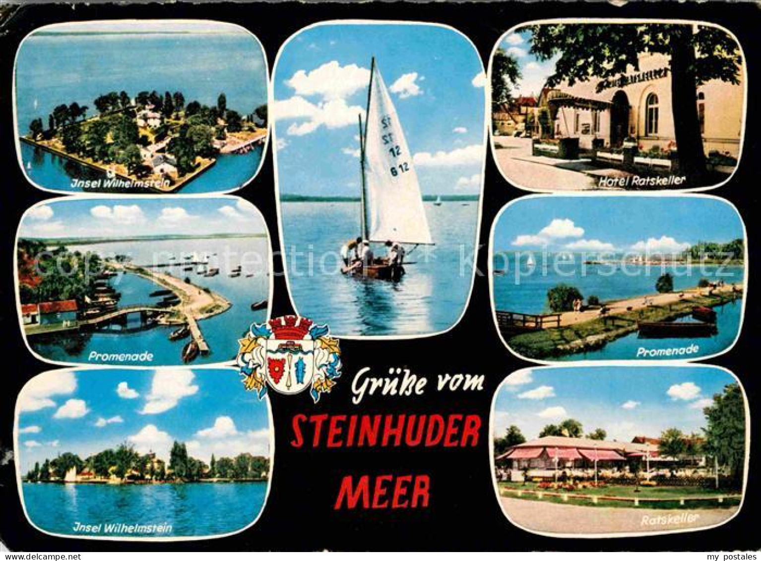 72654615 Steinhuder Meer Insel Wilhelmstein Promenade Segeln Hotel Ratskeller Ra - Steinhude