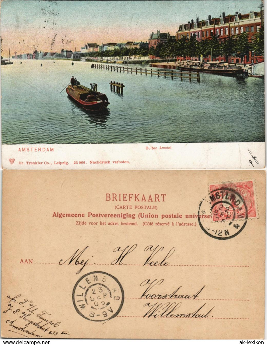 Postkaart Amsterdam Amsterdam Buiten Amstel 1905 - Amsterdam