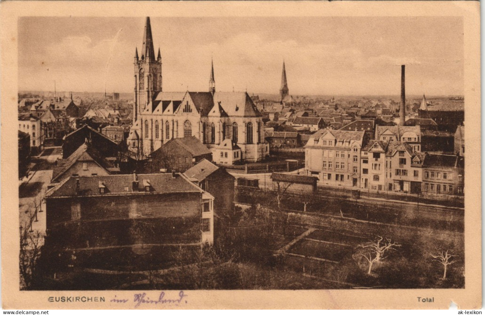 Ansichtskarte Euskirchen Stadtpartie 1915 - Euskirchen
