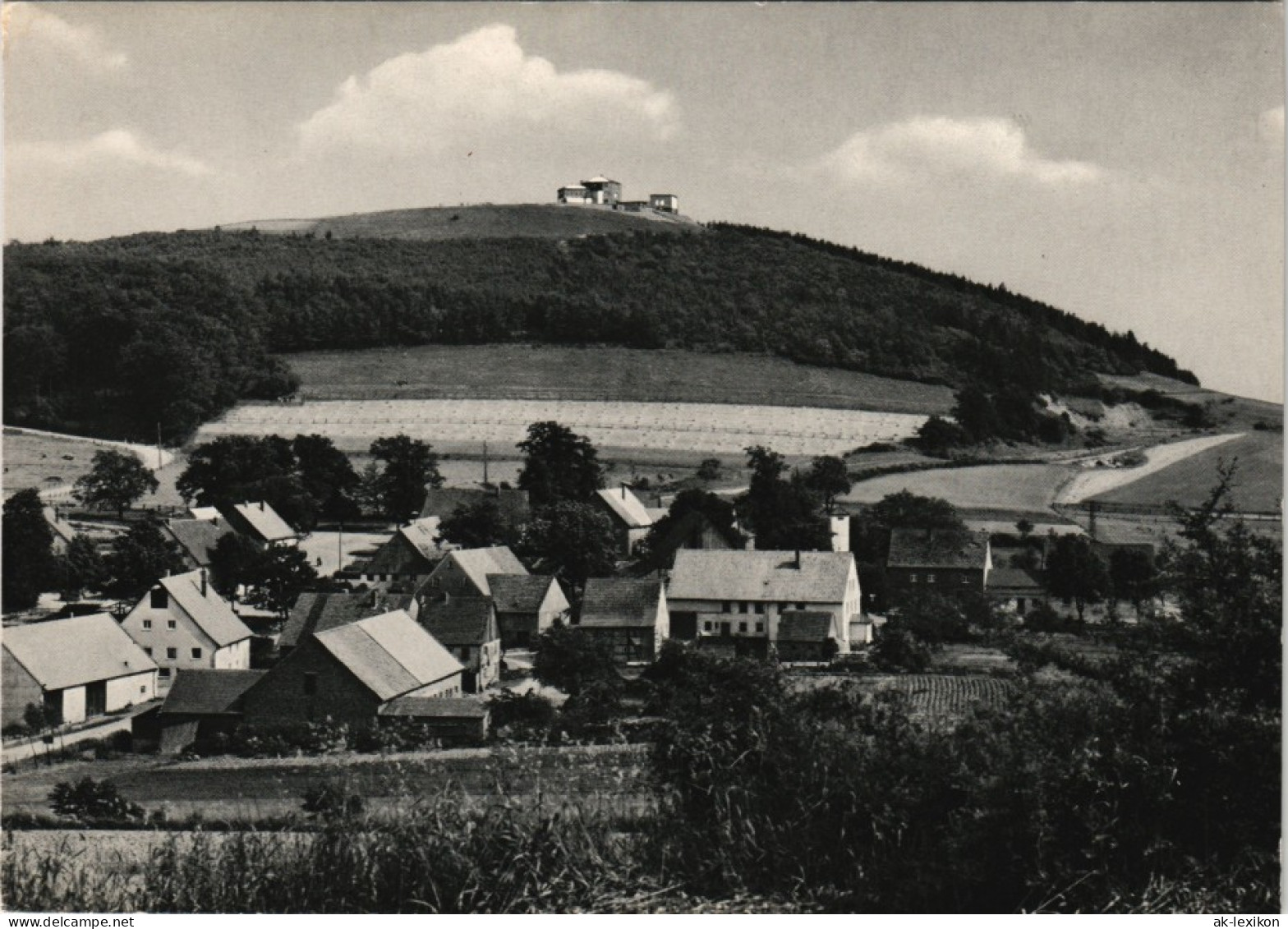 Ansichtskarte Rischenau-Lügde (Westfalen) Berghotel Und Gaststätte 1962 - Lüdge