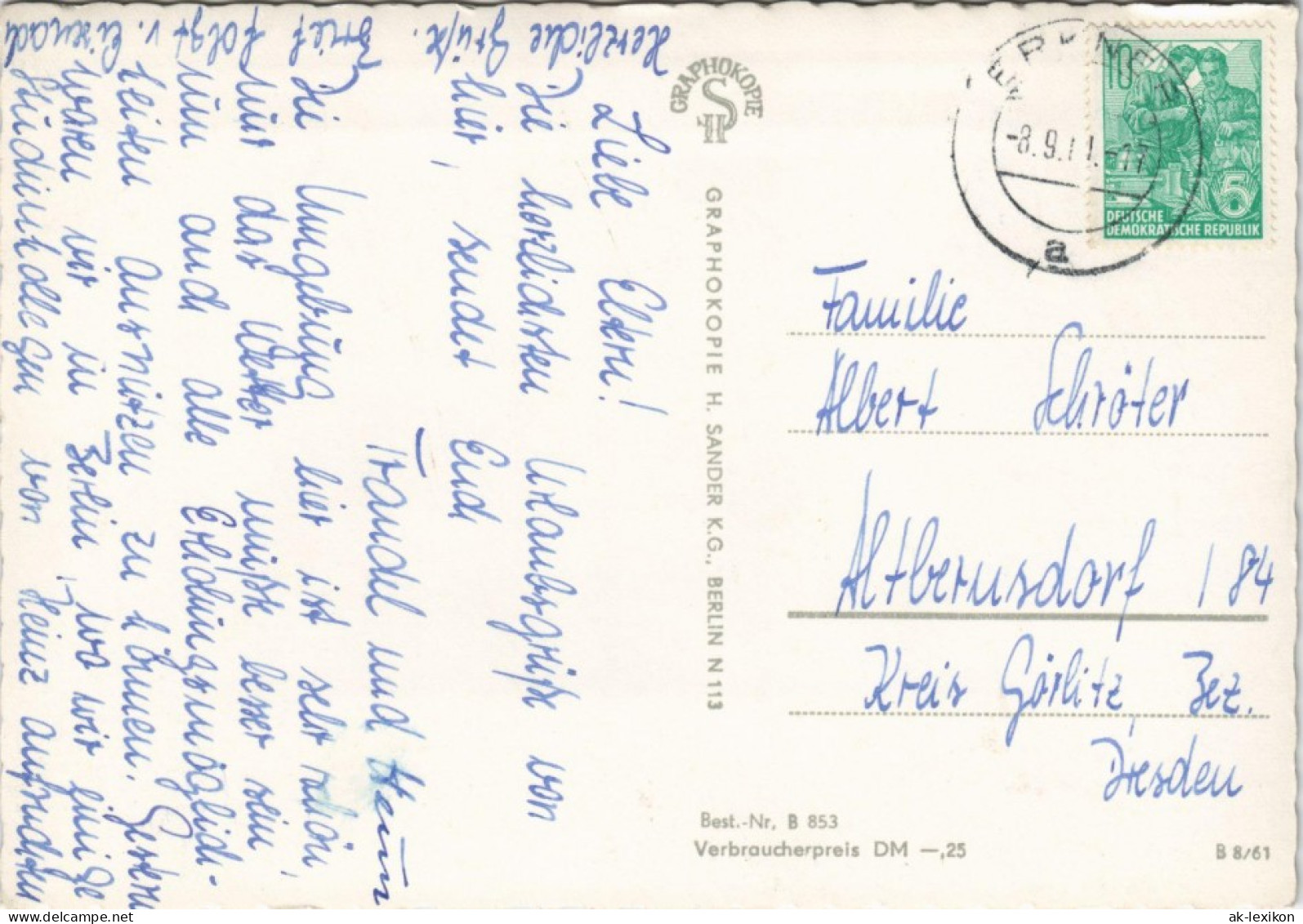Grünheide (Mark) DDR Mehrbild-AK Mit "Sonne, Wald Und Wasser" Ansichten 1961 - Grünheide