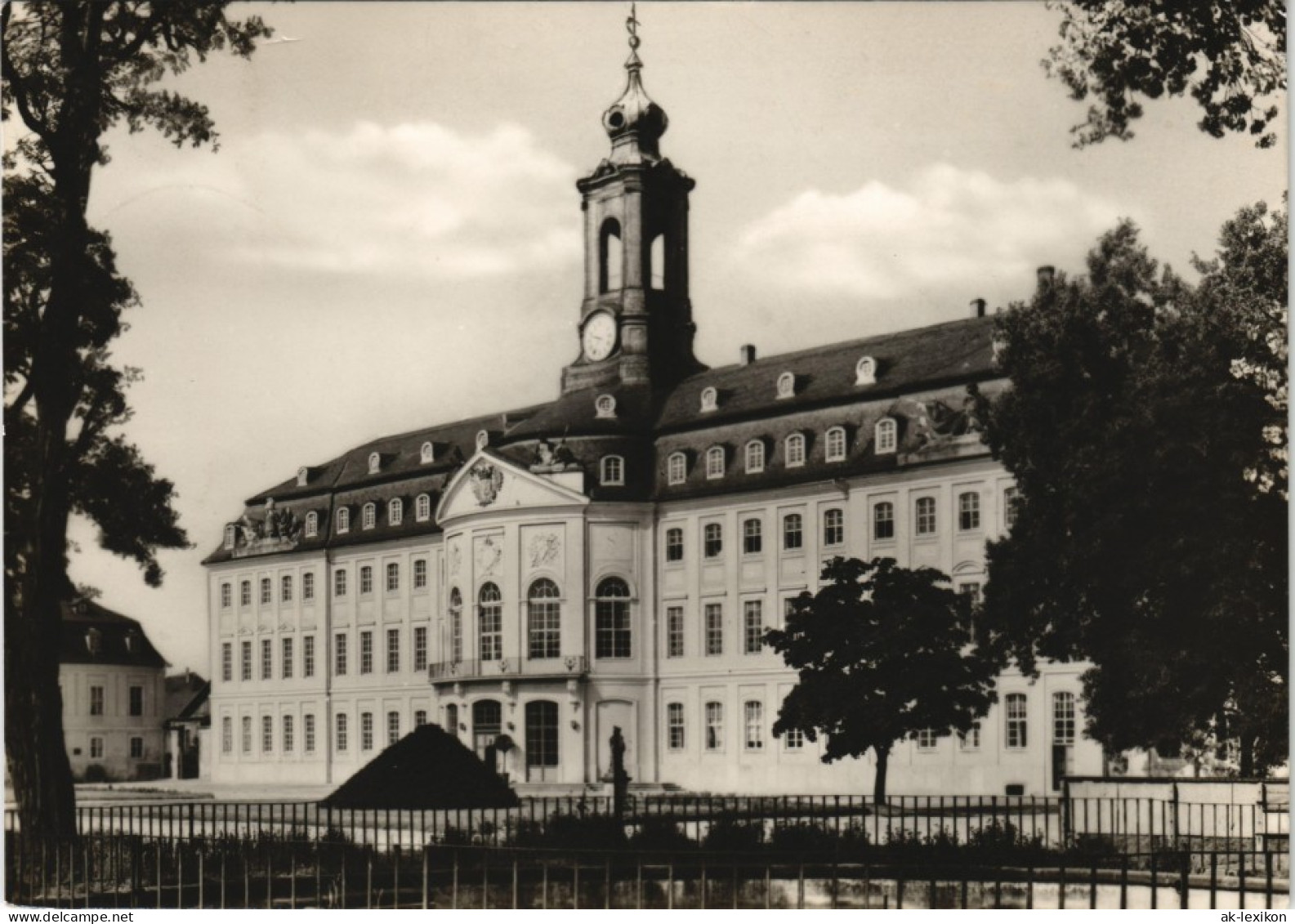 Ansichtskarte Wermsdorf Schloss Hubertusburg (Castle View), DDR AK 1966/1965 - Wermsdorf