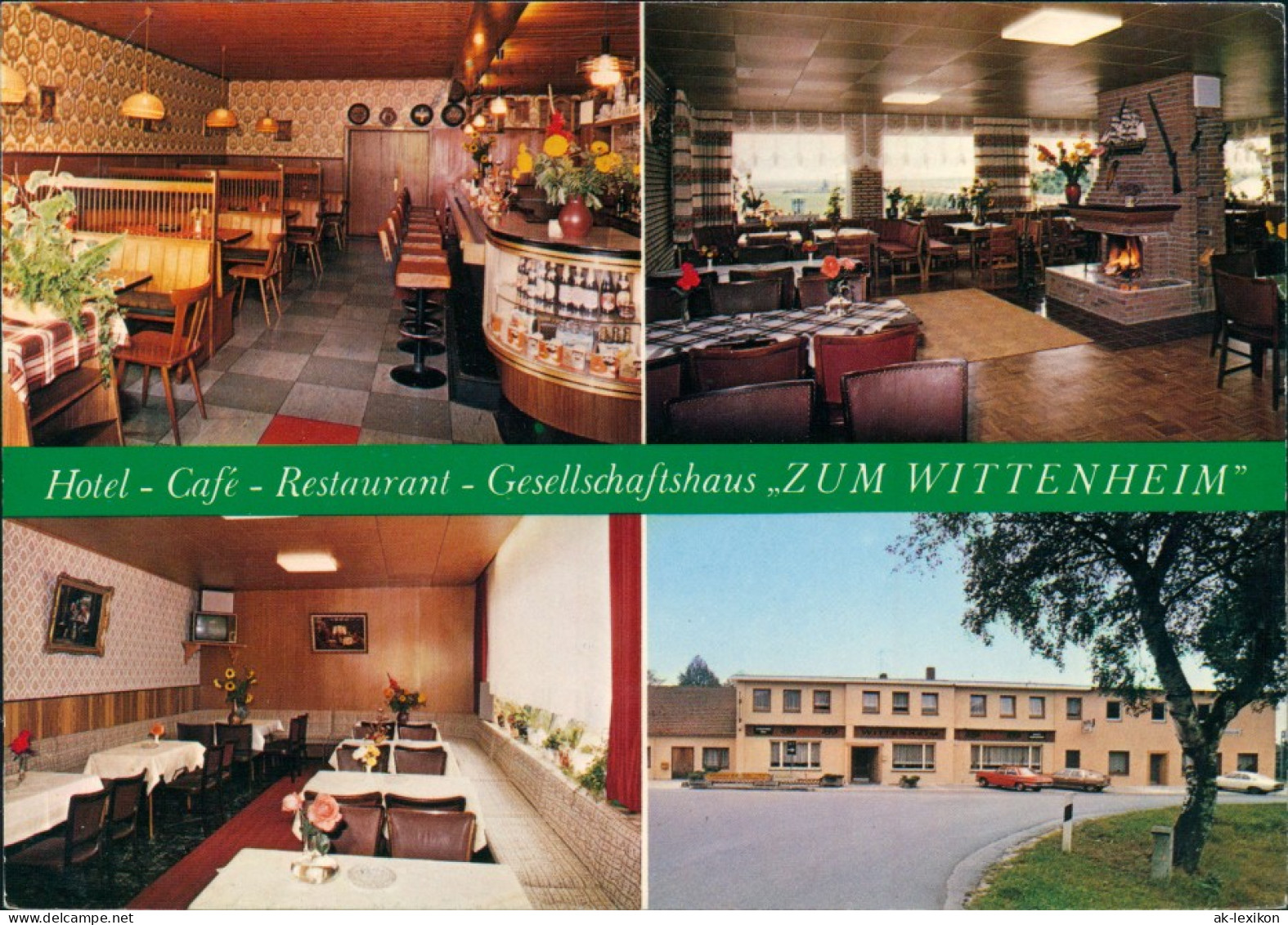 Westerstede Hotel Café Restaurant Gesellschaftshaus Wittenheim  Hengemühle 1970 - Westerstede