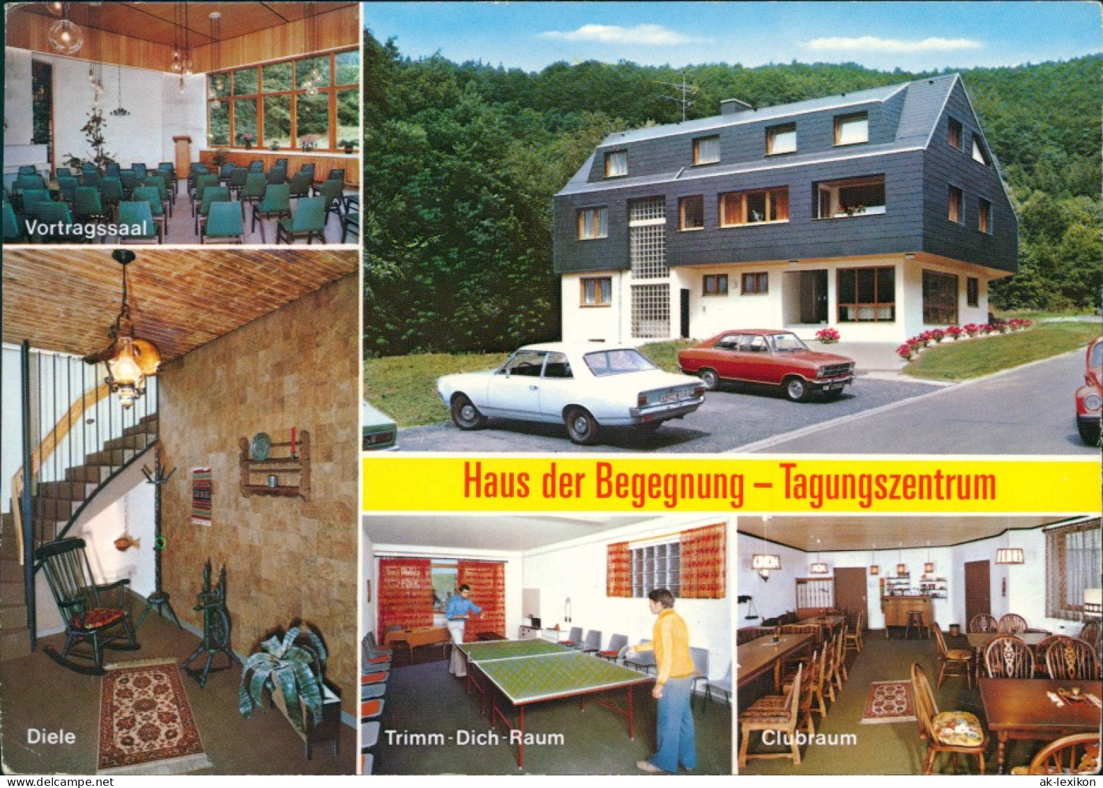 Ansichtskarte Rotenburg A. D. Fulda Haus Der Begegnung - Tagungszentrum 1973 - Rotenburg