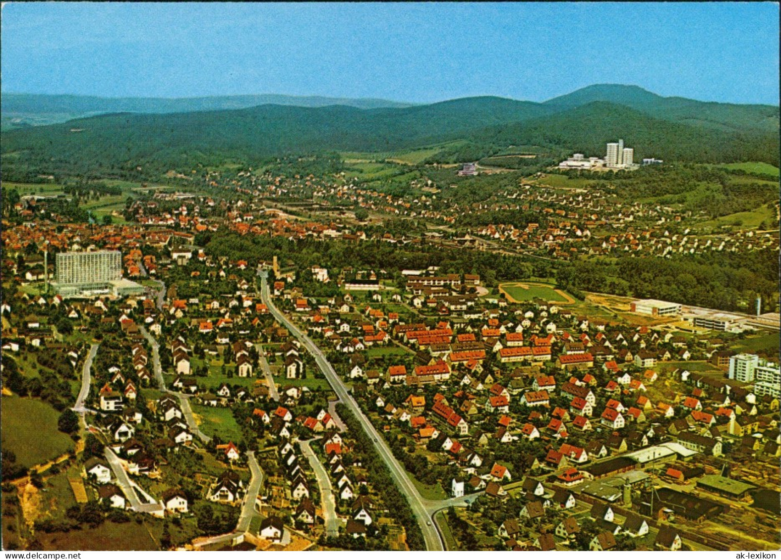 Rotenburg A. D. Fulda Luftbild Gesamtansicht Vom Flugzeug Aus 1985 - Rotenburg
