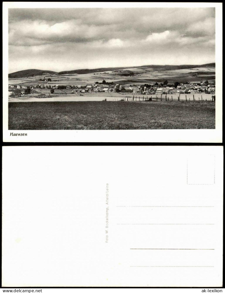 Ansichtskarte Naensen-Einbeck Panorama-Ansicht Fernansicht 1960 - Einbeck