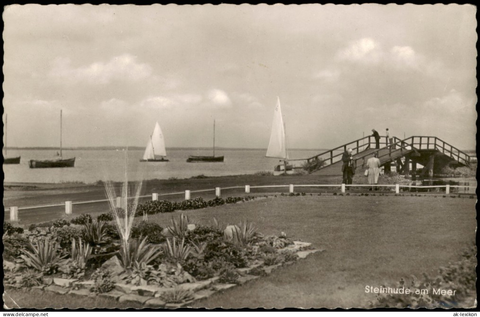 Ansichtskarte Wunstorf Panorama Blick Steinhude Am Meer 1956 - Wunstorf