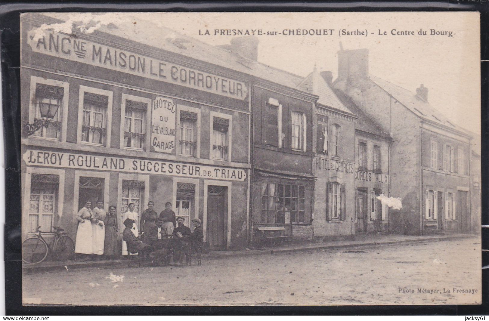 72 - La Fresnaye Sur Chédouet - Le Centre Du Bourg - La Fresnaye Sur Chédouet