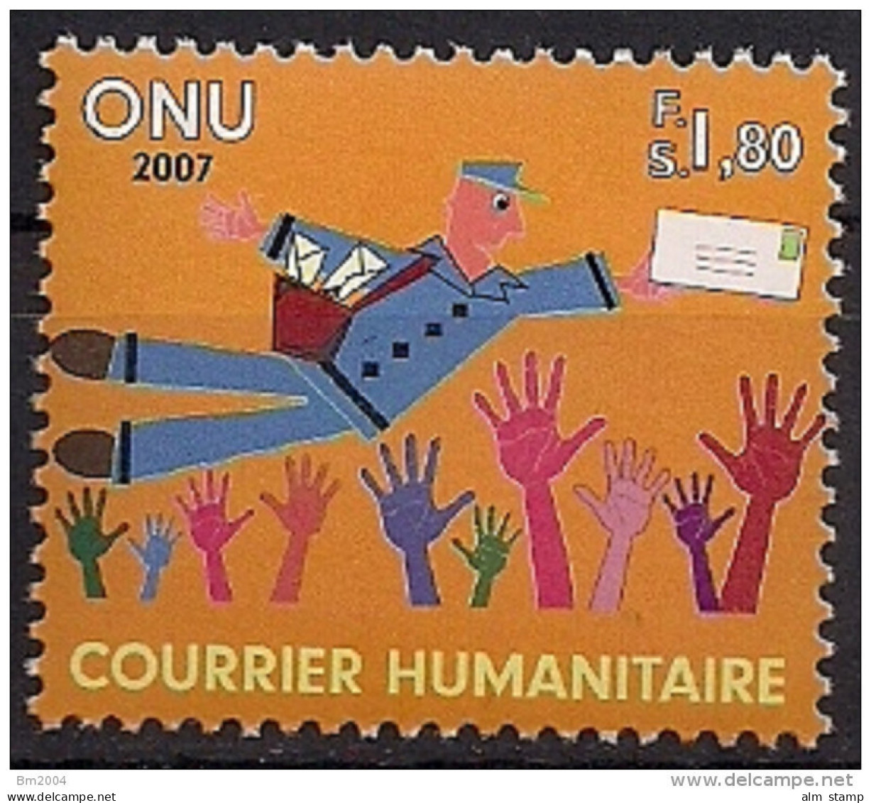 2007 UNO  Genf    Mi.  583 **MNH    Humanitäre Postsendungen. - Nuovi