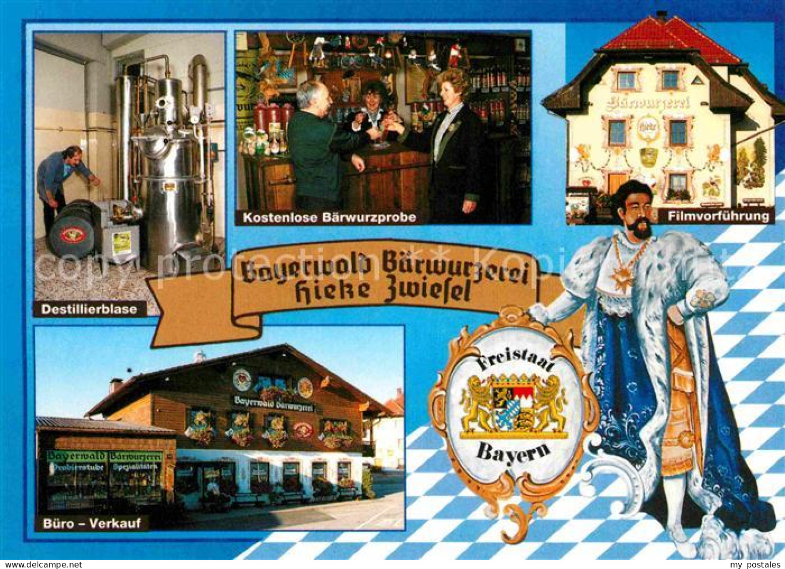72654170 Zwiesel Niederbayern Baerwurzerei Hieke Destillierblase Baerwurzprobe F - Zwiesel