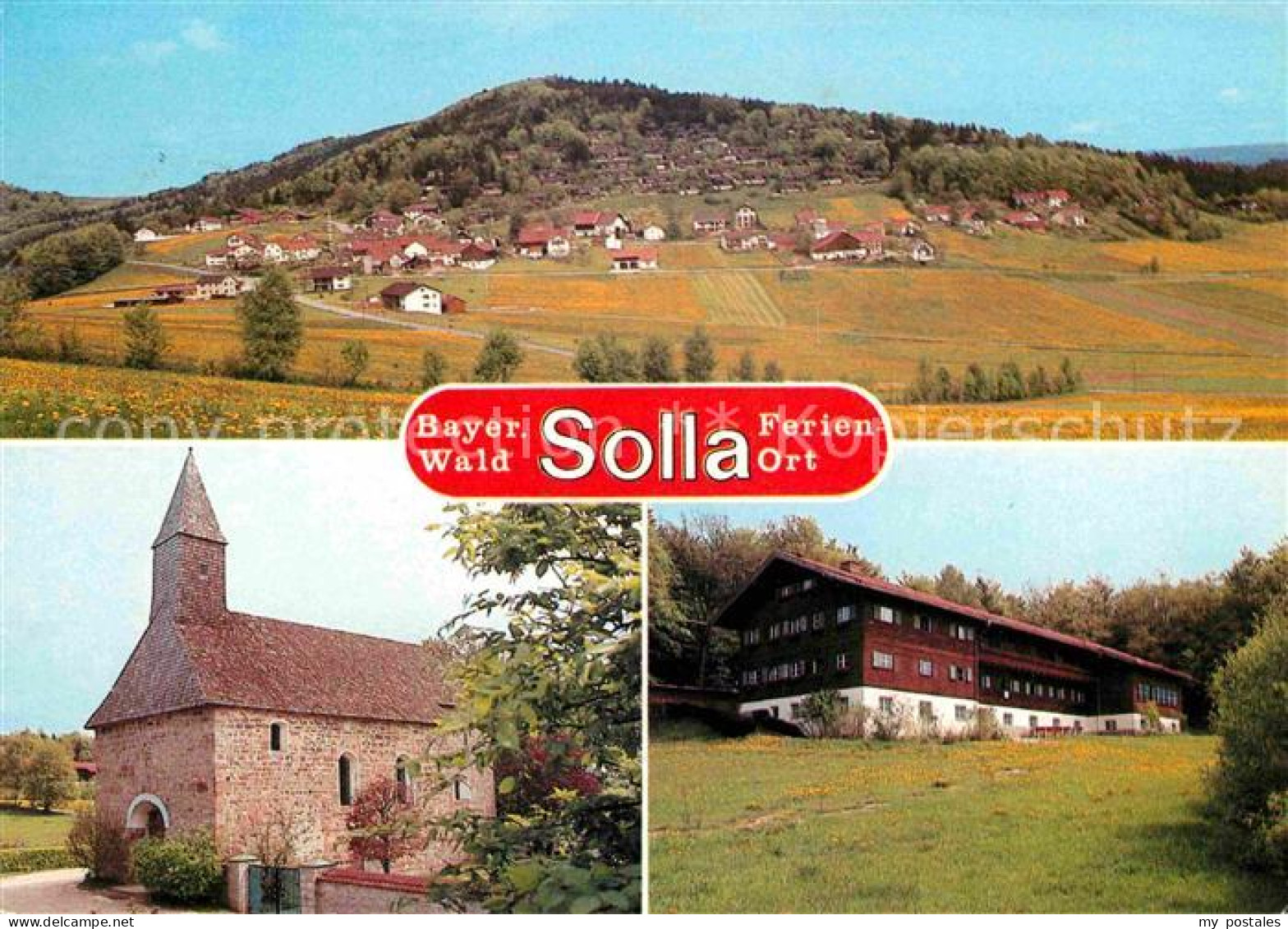 72653691 Solla Wald Kirchen  Solla Wald - Freyung