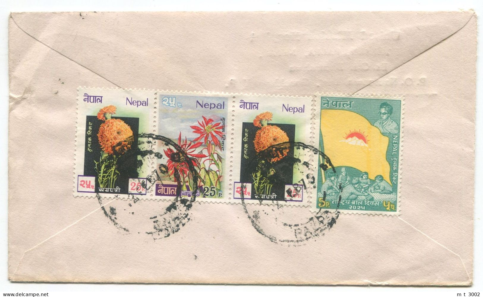 Cover Nepal 1970 Palpa - Nepal