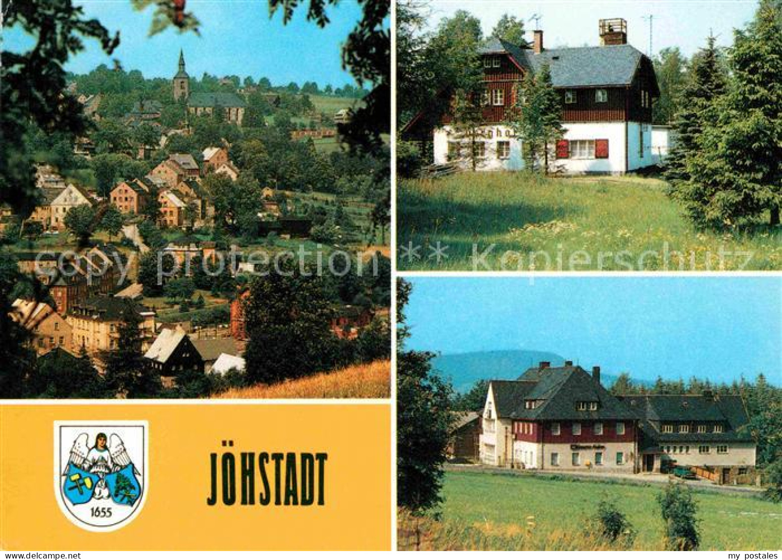 72653531 Joehstadt Teilansicht Handwerker Erholungsheim Berghof Jugendherberge B - Jöhstadt