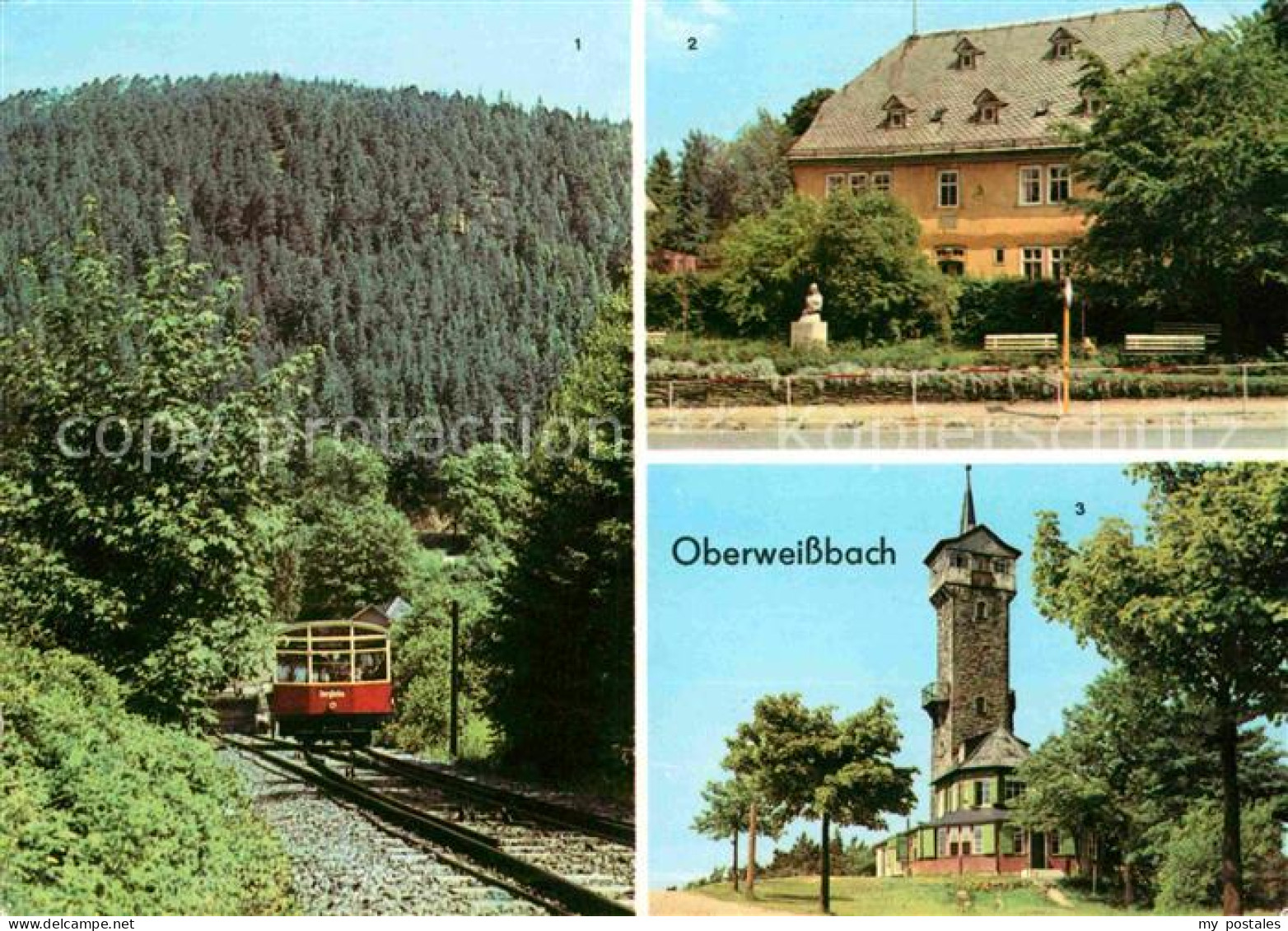 72653502 Oberweissbach Bergbahn Froebelhaus Froebelturm Oberweissbach - Oberweissbach