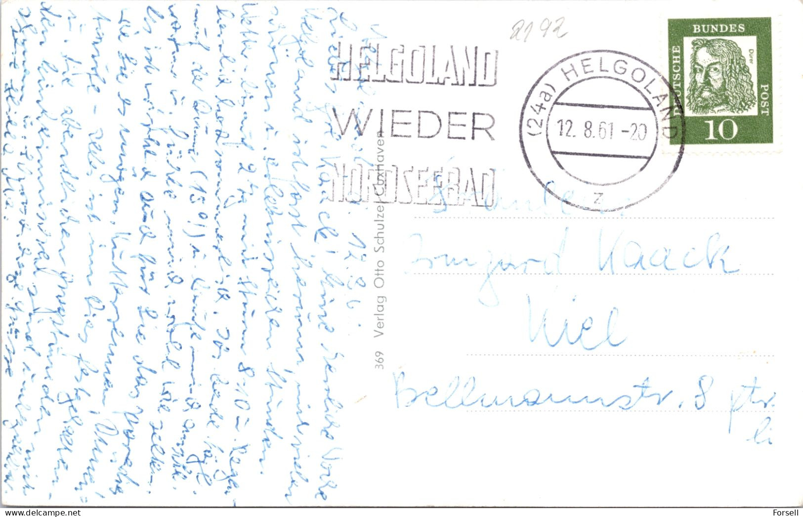 Helgoländer Trachten (Stempel: Helgoland 1961) - Helgoland