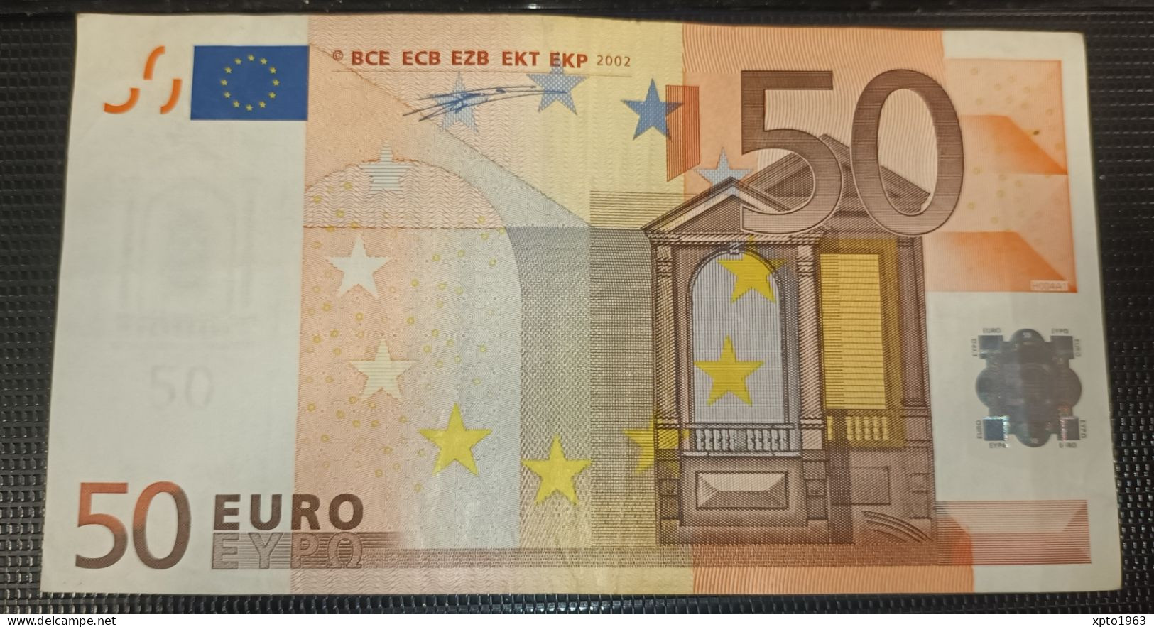 50 EURO PORTUGAL - H004 A1- Serial Number: M40192659085 - Circulated - 50 Euro