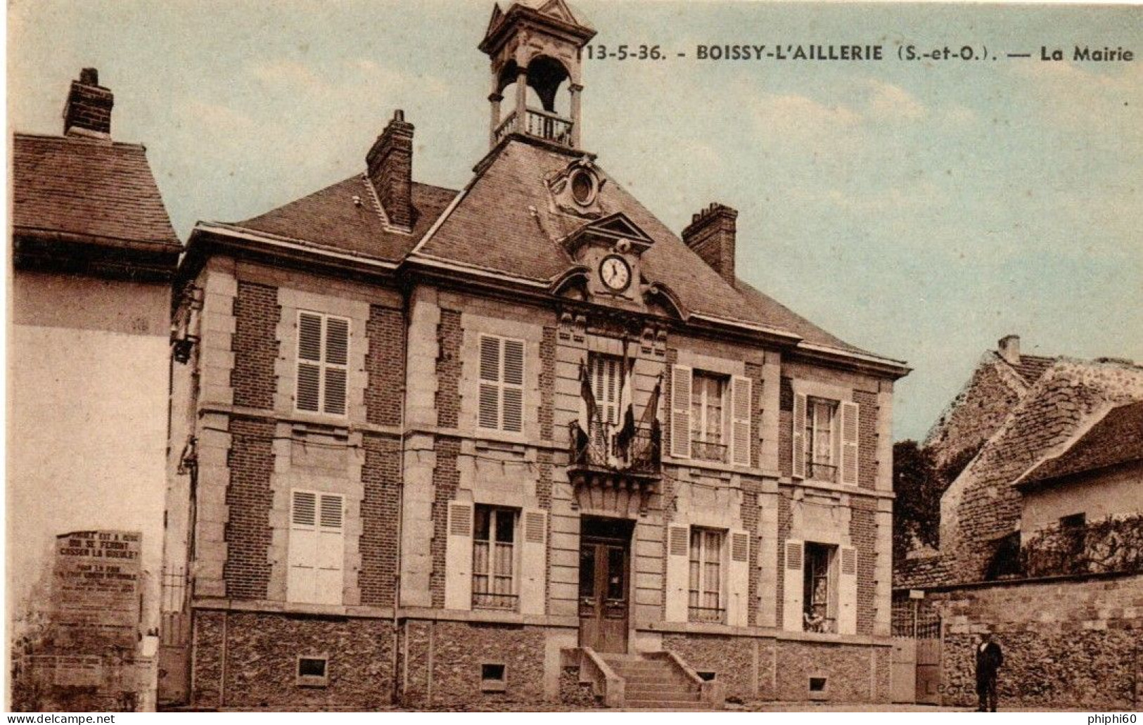 BOISSY-L'AILLERIE  -  95  -  La Mairie - Boissy-l'Aillerie