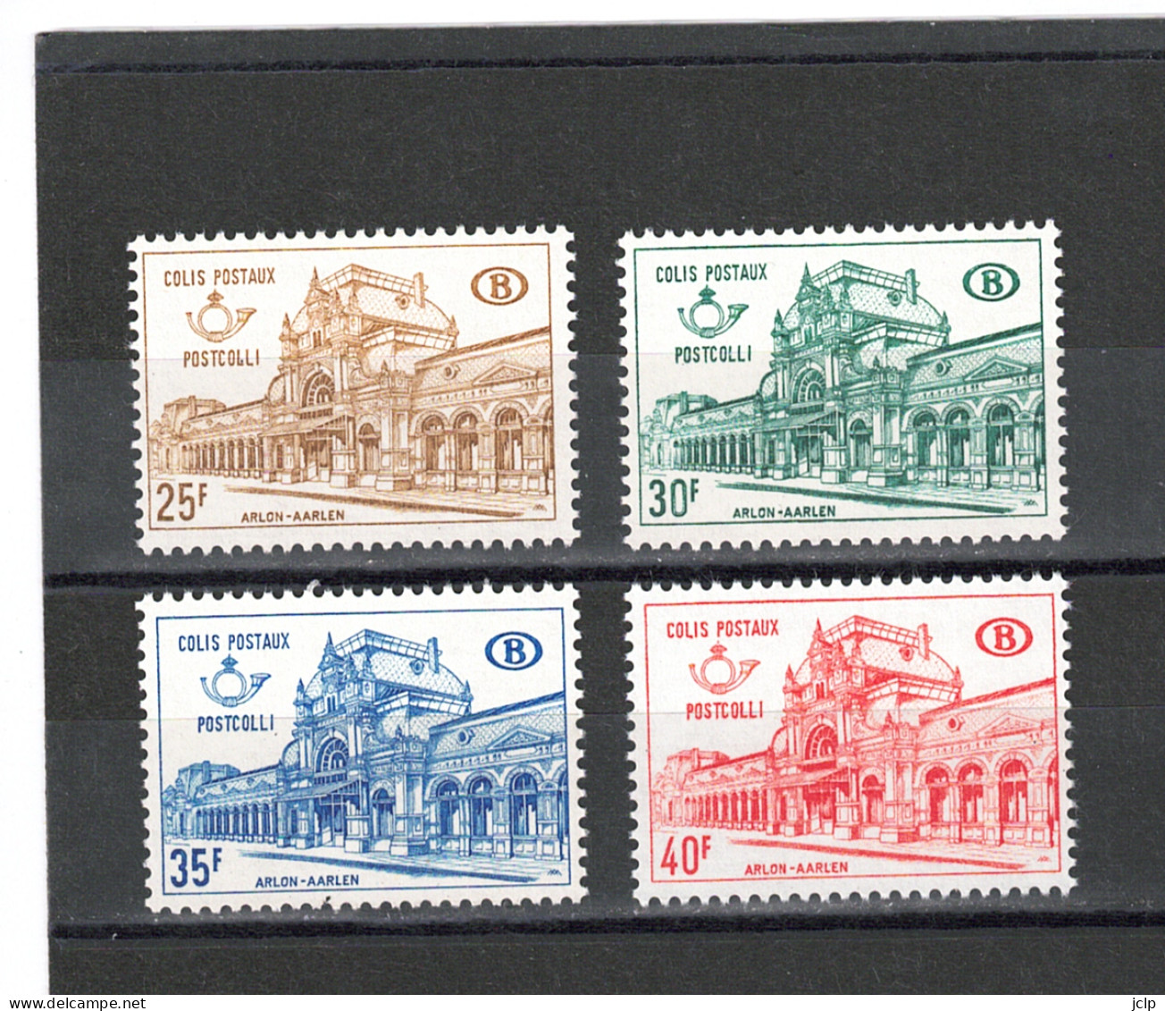 1967-68 - Station Van Aarlen - Gare D'Arlon - Postpakketzegels. - Altri & Non Classificati