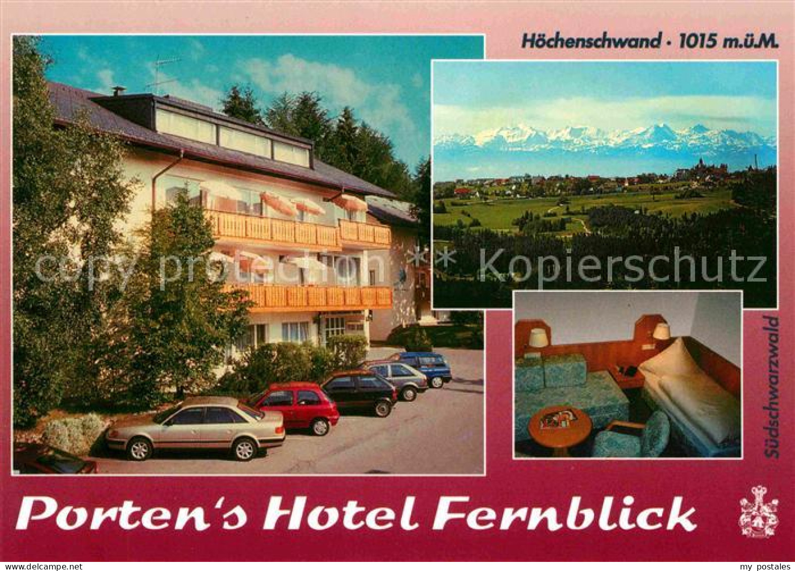 72650707 Hoechenschwand Portens Hotel Fernblick Panorama Hoechenschwand - Hoechenschwand