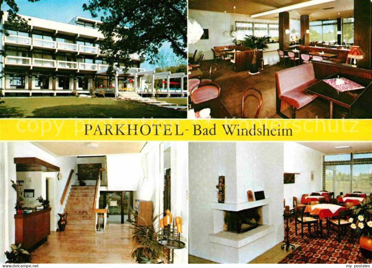 72650678 Bad Windsheim Parkhotel Gaststube Treppenaufgang Kaminzimmer Bad Windsh - Bad Windsheim