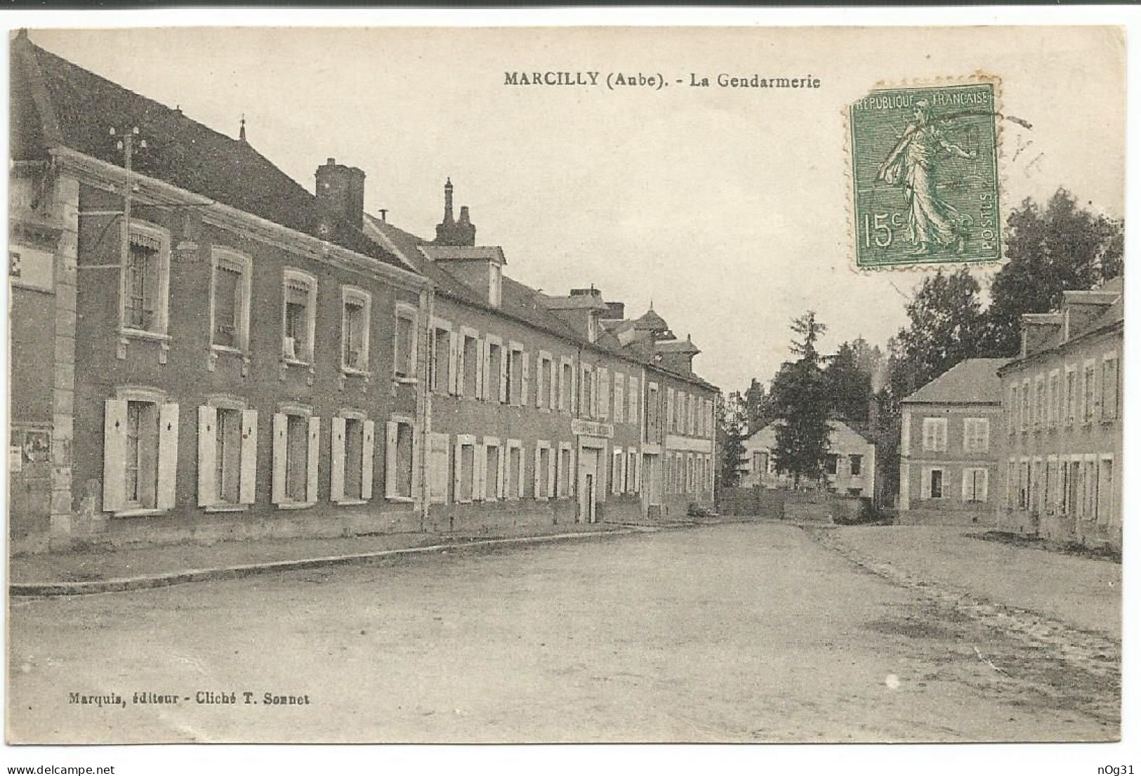 10 - Marcilly - La Gendarmerie - C - Marcilly